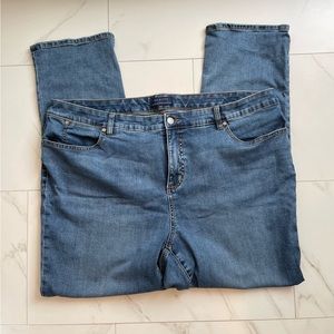 Talbots Simply Flattering 5 Pocket jean, size 20W